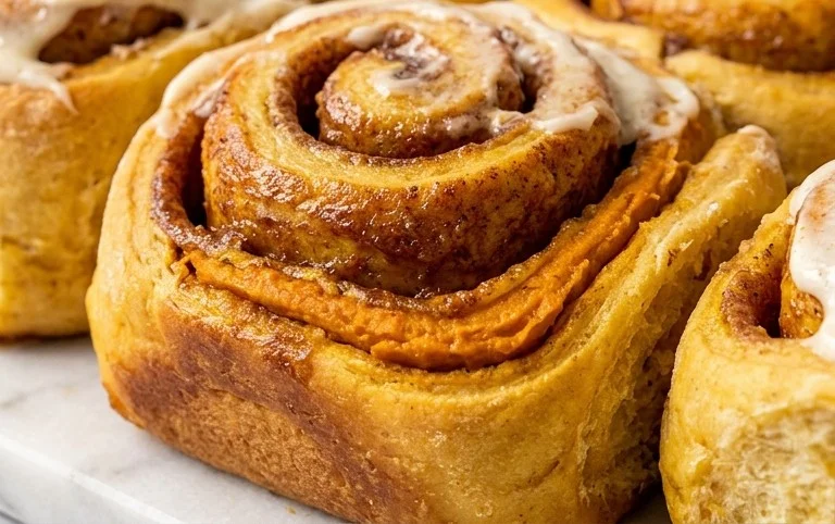 Pumpkin Cinnamon Rolls