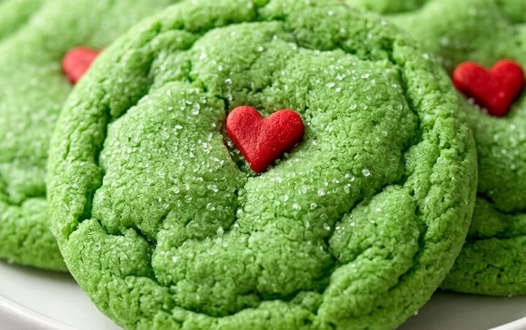 Grinch Sugar Cookies