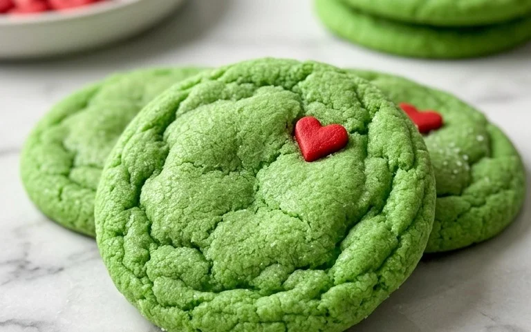 Grinch Sugar Cookies-Festive Whoville Holiday Treats