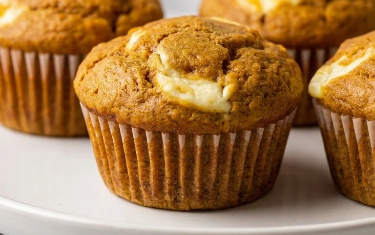 Pumpkin Cream Cheese Muffins