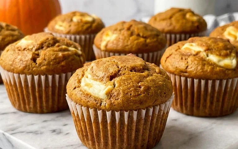 Pumpkin Cream Cheese Muffins – Creamy Swirl Delight