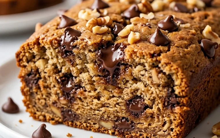 Peanut Butter Chocolate Chip Zucchini Bread