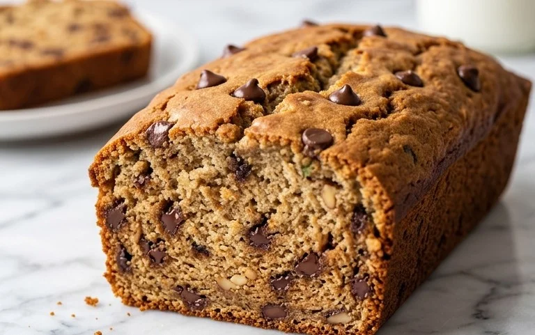 Peanut Butter Chocolate Chip Zucchini Bread Recipe