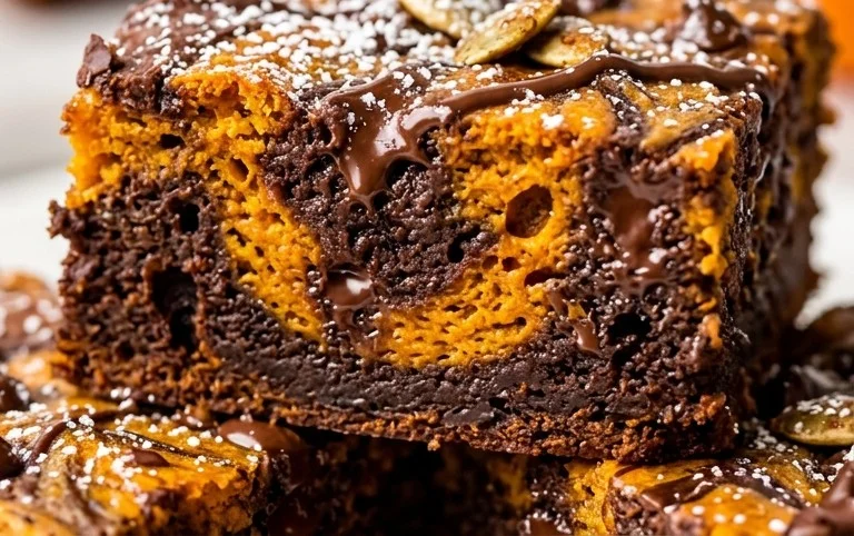Pumpkin Brownies