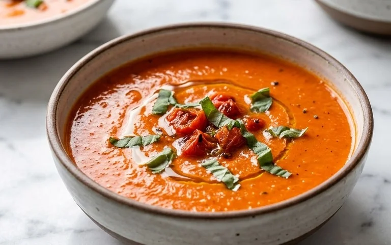 Roasted Tomato Basil Soup – Rich & Fragrant Recipe
