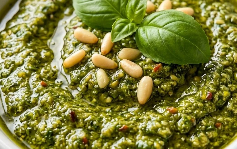 Homemade Basil Pesto Recipe