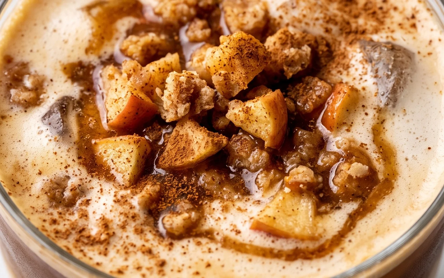 Iced Apple Crisp Oatmilk Macchiato - Starbucks Inspired